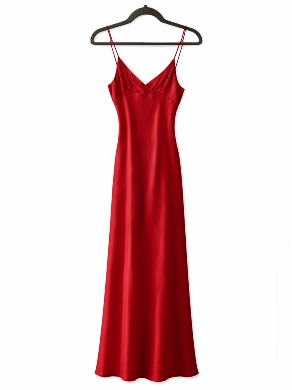 Wedding Guest NWT bec + bridge Scarlet Red Satin Slip Dress Maxi